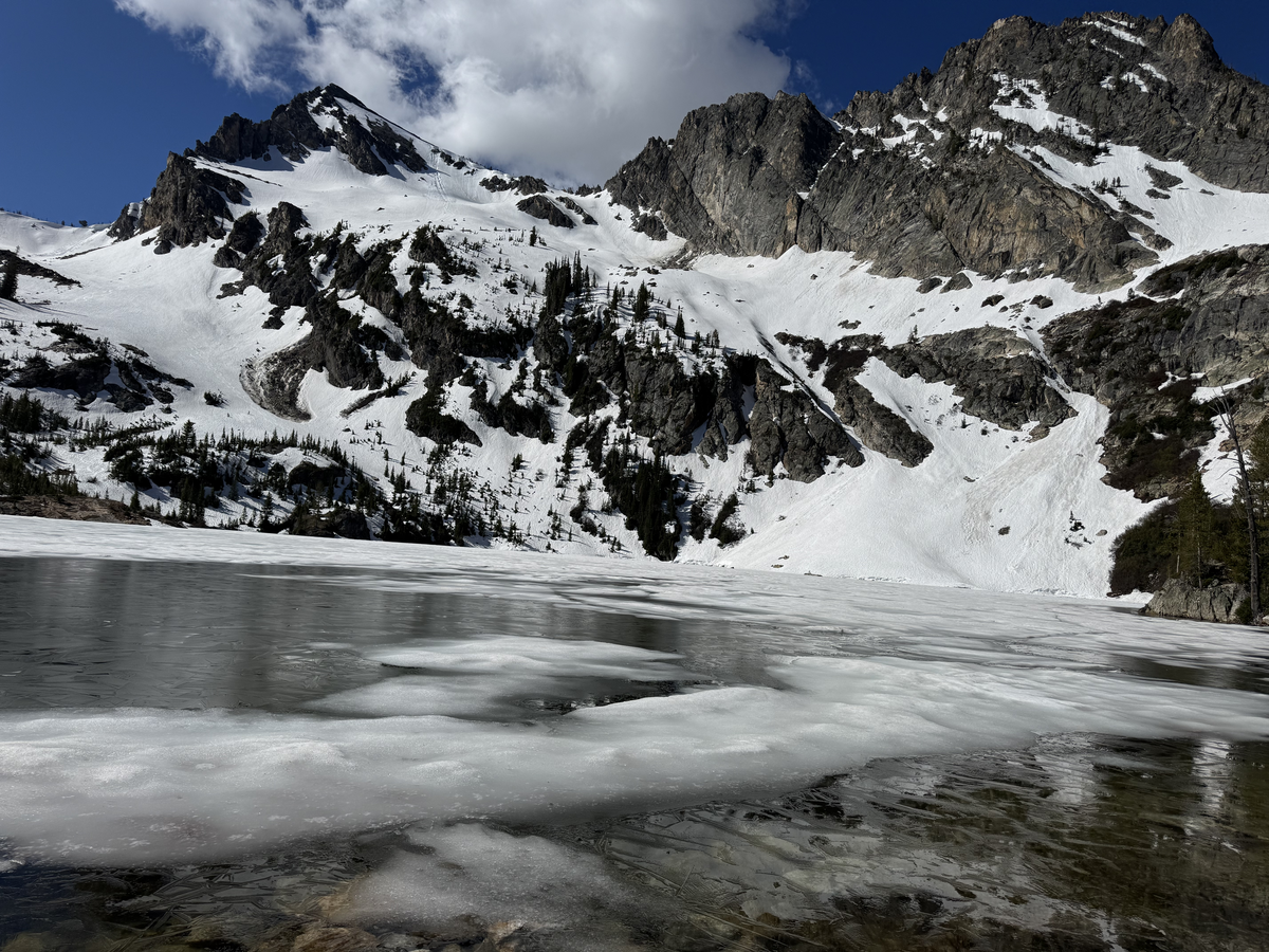 Apline Lake off Iron Creek Trail Sawtooths